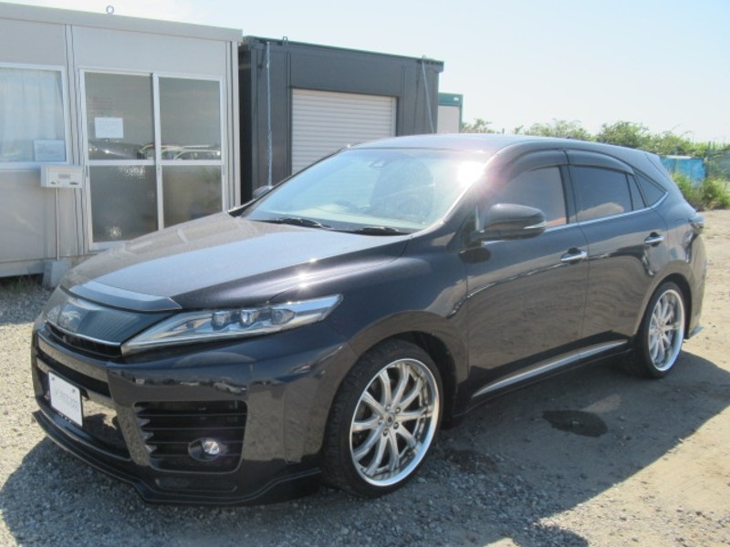 2018 TOYOTA HARRIER PROGRESS STYLE BLUE ASH